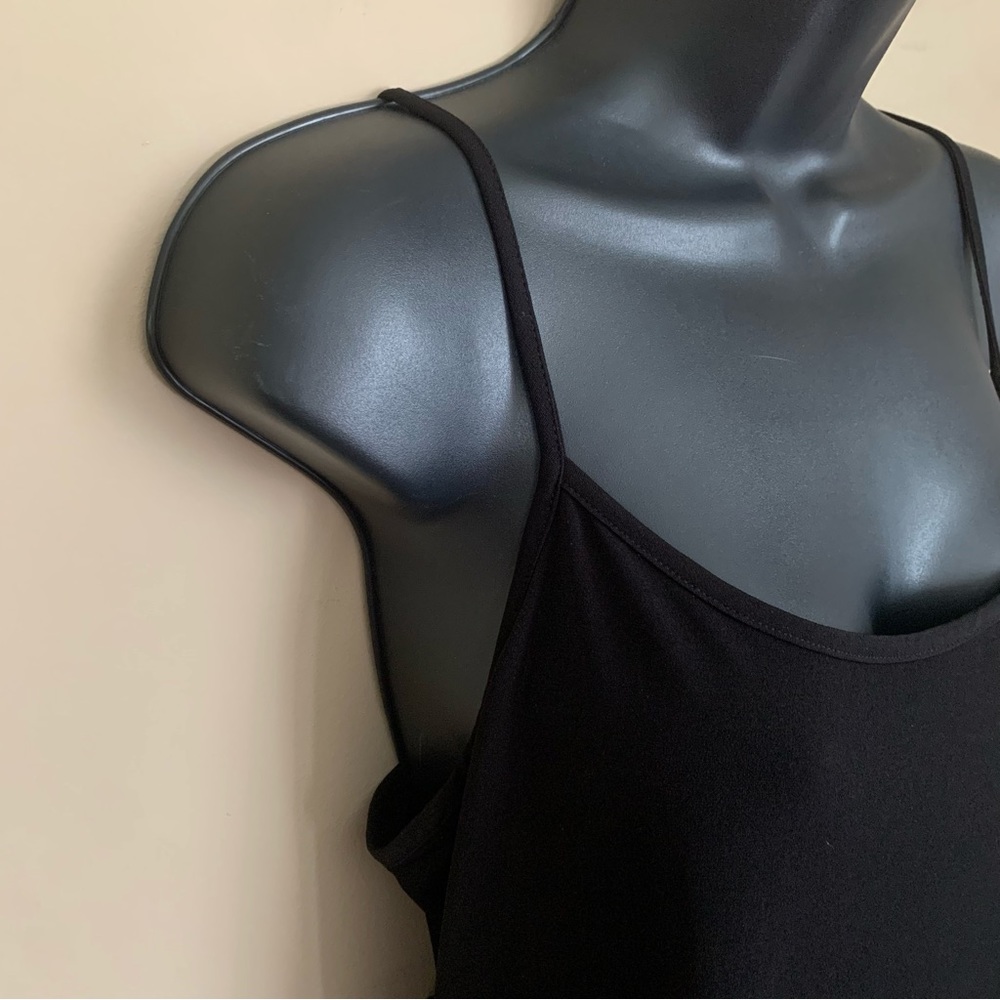 DKNY Black Spaghetti Strap Cami Tank Top - Picture 6 of 10